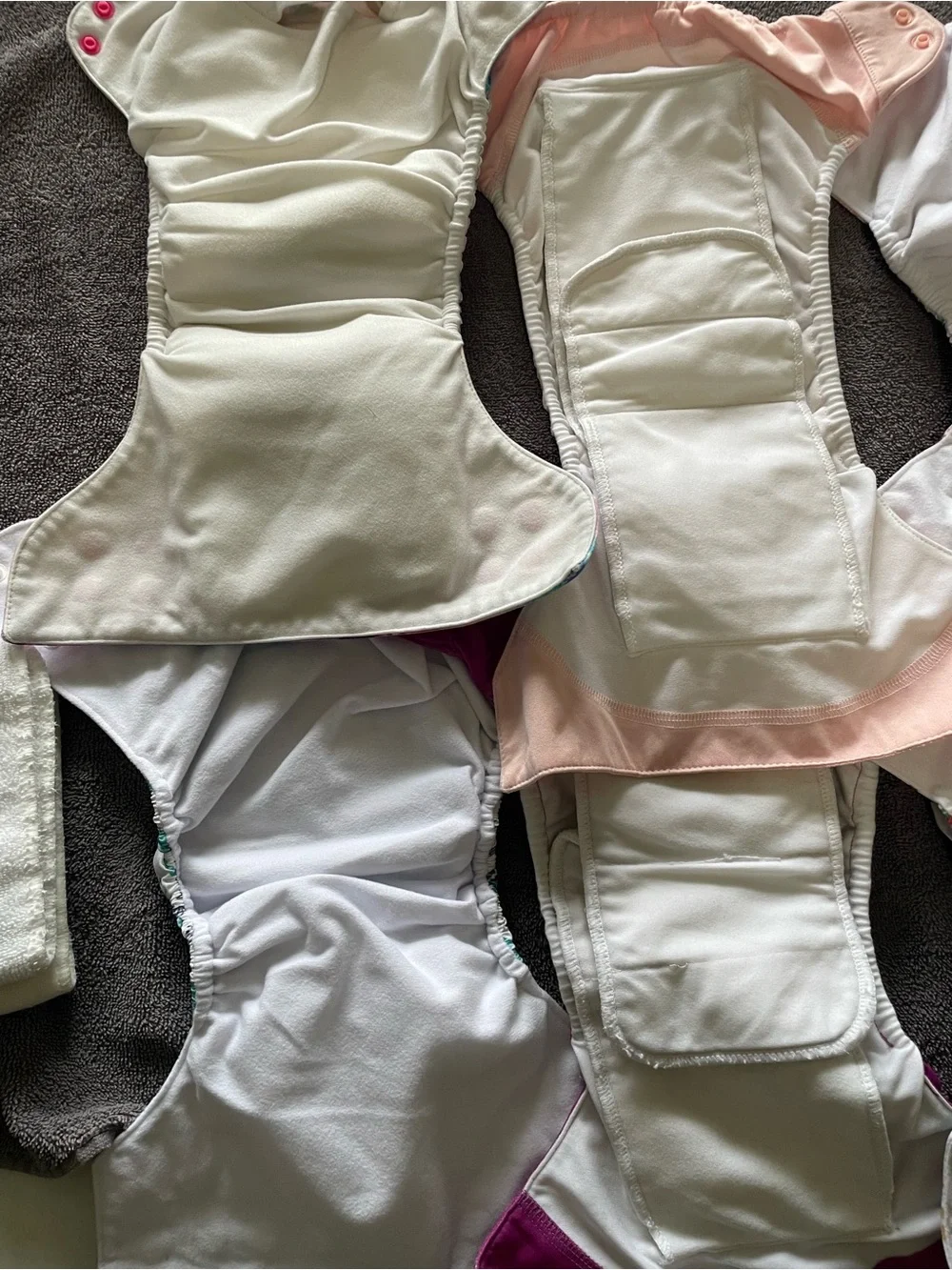 Cloth Diaper Cover Pack – Pink & Magenta Kids Accessories lot #2